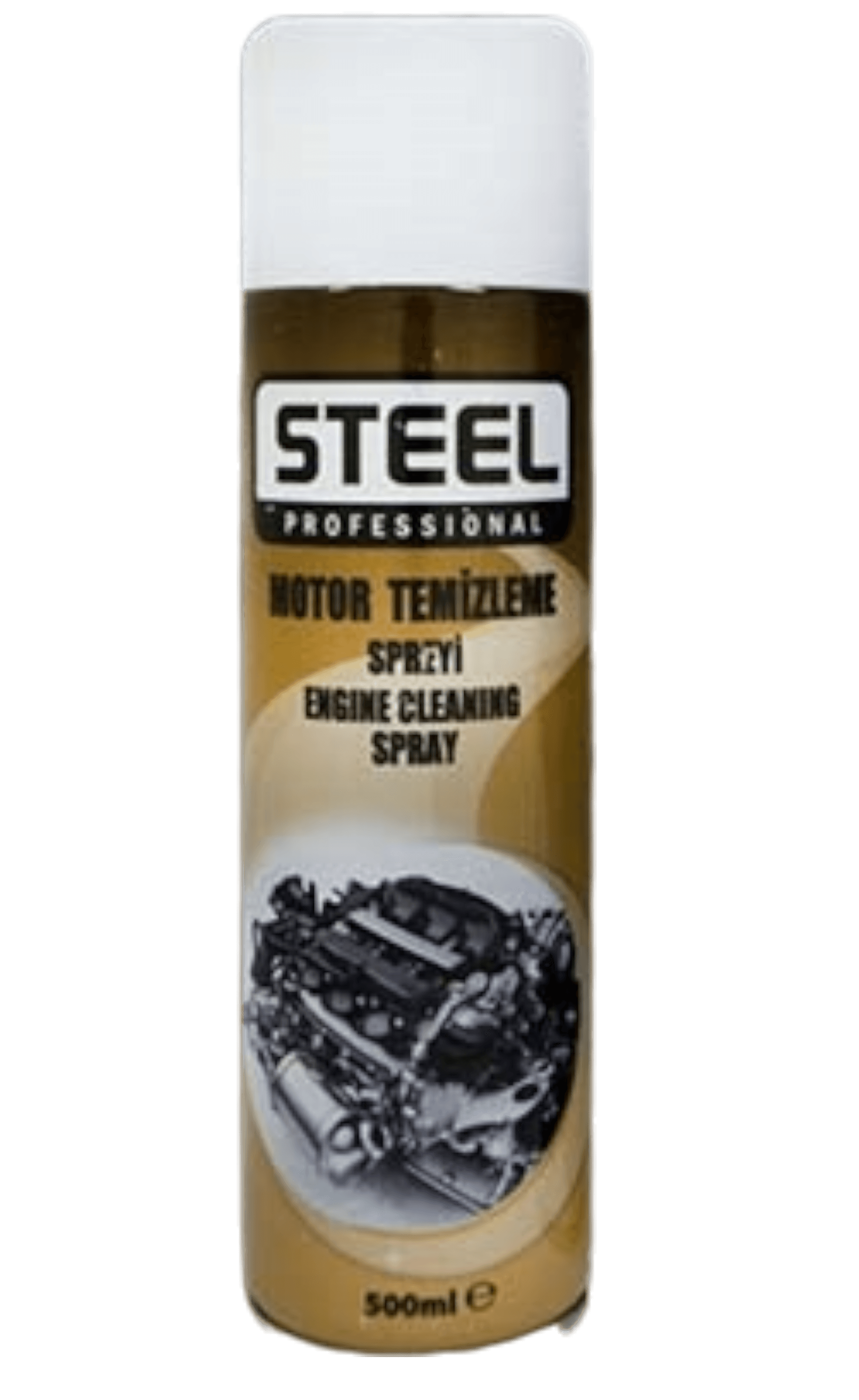 STEEL MOTOR TEMİZLEME SPREYİ 500ML