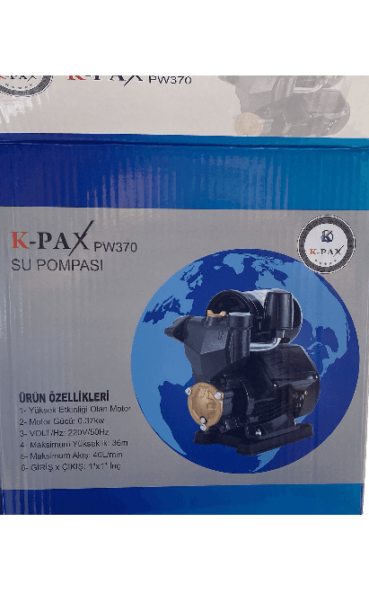K-PAX HİDROFORLU SU POMPASI